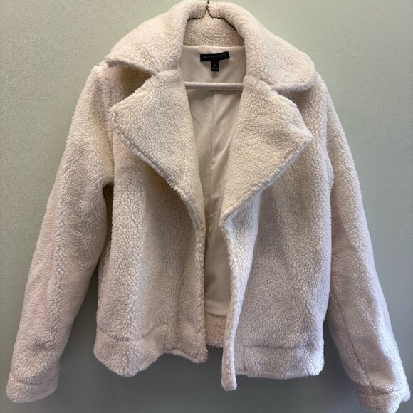 BANANA REPUBLIC FAUX FUR JACKET - Picture 1 of 3